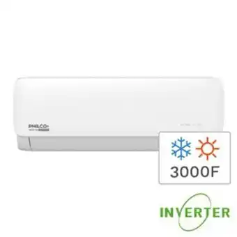 Frávega Aire acondicionado split frio/calor inverter philco phin35ha3bn 3000f 3550w oferta