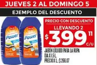 Supermercados DIA Jabón Líquido para La Ropa Dia 1,5L oferta