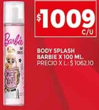 Body Splash Barbie 100ml