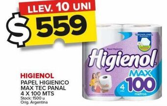 Carrefour Maxi Papel higiénico higienol oferta