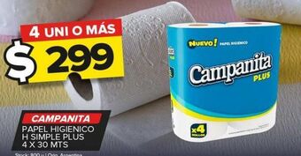 Carrefour Maxi Papel higiénico campanita oferta