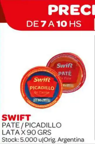 Carrefour Maxi Swift Pate/Picadillo Lata x 90Grs oferta