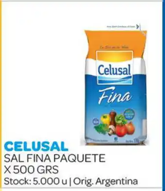 Carrefour Maxi Celusal Sal fina Paquete x 500grs oferta