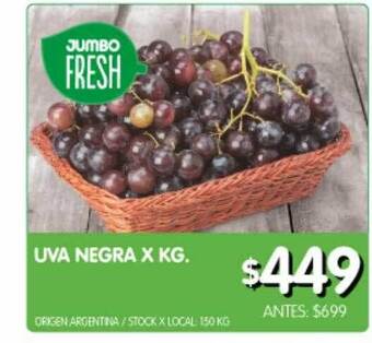 Jumbo Uva negra oferta