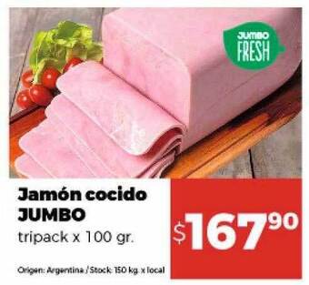 Disco Jamón cocido jumbo oferta