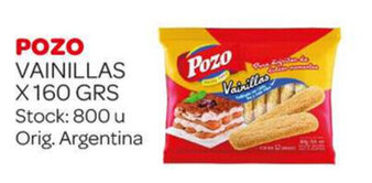 Carrefour Maxi Pozo Vainillas x 160grs oferta