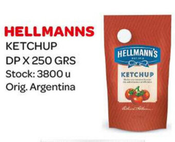 Carrefour Maxi Hellmanns Ketchup DP x 250grs oferta