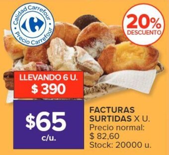 Carrefour Facturas Surtidas oferta