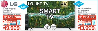 Carrefour LG Smart TV 60" 4K oferta