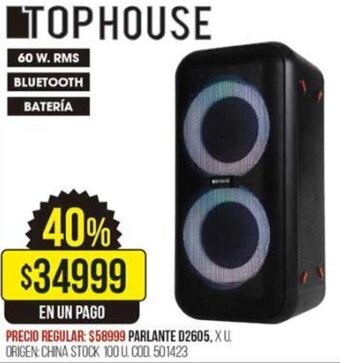 Coto Parlante D2605 oferta