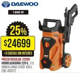 Coto Hidrolavadora 220V oferta