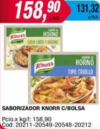 Maxiconsumo Saborizador Knorr C/Bolsa oferta