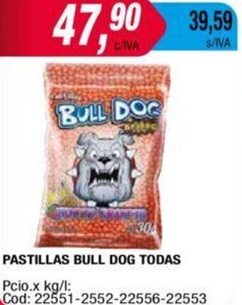Maxiconsumo Pastillas Bull Dog Todas oferta