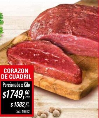 Maxiconsumo Corazon de Cuadril oferta