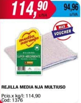 Maxiconsumo Rejilla Media Nja Multiuso oferta