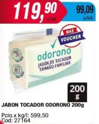Maxiconsumo Jabon Tocador Odorono 200g oferta