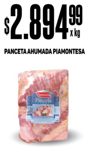 Makro Panceta Ahumada Piamontesa oferta
