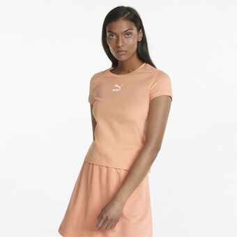 Puma Remera ajustada classics para mujer oferta