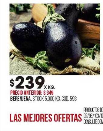 Coto Berenjena oferta