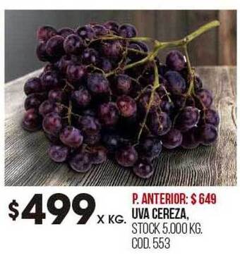Coto Uva cereza oferta