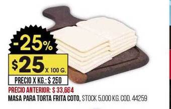 Coto Masa para torta frita coto oferta
