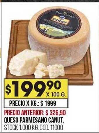 Coto Queso parmesano canut oferta
