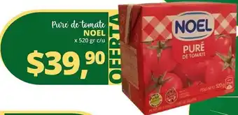 Supermercados A Granel Noel Puré de tomate x 520gr c/u oferta