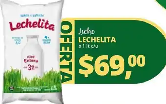 Supermercados A Granel Lechelita Leche x 1 lt c/u oferta