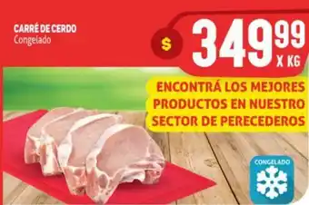Makro Carré de Cerdo Congelado x kg oferta