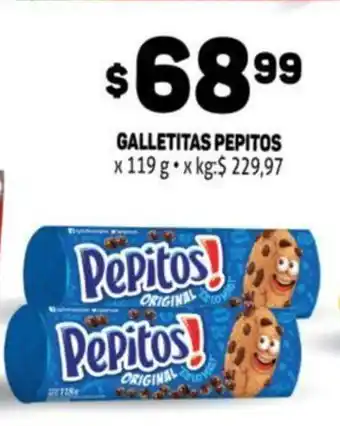 Makro Galletitas Pepitos x 119g oferta