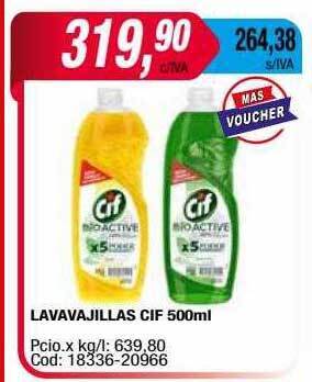 Maxiconsumo Lavavajillas cif oferta