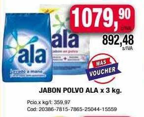 Maxiconsumo Jabon polvo ala oferta