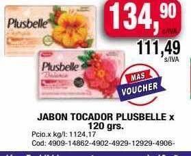 Maxiconsumo Jabon tocador plusbelle x 120 grs oferta