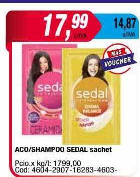 Aco-shampoo sedal sachet