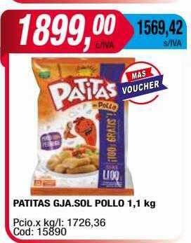 Maxiconsumo Patitas gja sol pollo oferta