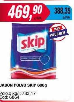 Maxiconsumo Jabon polvo skip oferta