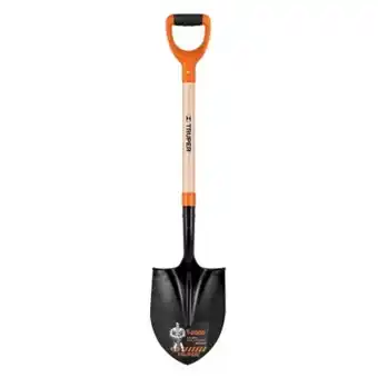 Pinturerías Rex Pala corazon punta 21cm acero cabo largo truper t-2000 oferta