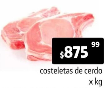 Autoservicio Capo Costeletas de Cerdo oferta