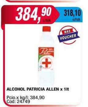 Maxiconsumo Alcohol patricia allen oferta