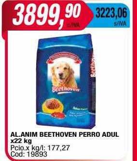 Maxiconsumo Al.anim beethoven perro adul oferta