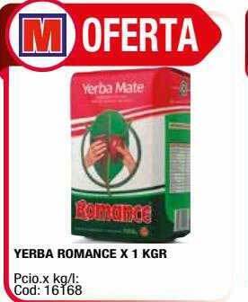 Maxiconsumo Yerba romance oferta