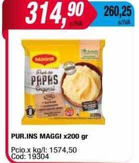Maxiconsumo Pur.ins maggi oferta
