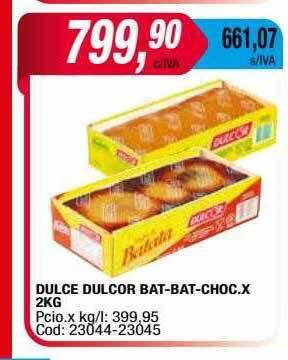 Maxiconsumo Dulce dulcor bat-bat-choc oferta