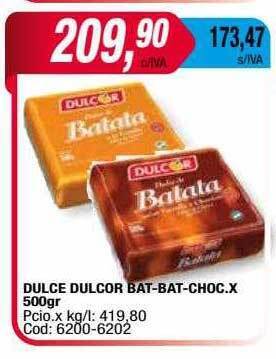Maxiconsumo Dulce dulcor bat-bat-choc oferta