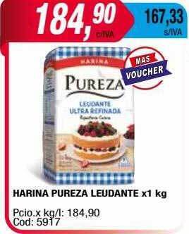 Maxiconsumo Harina pureza leudante oferta