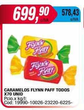 Maxiconsumo Caramelos flynn paff todos oferta