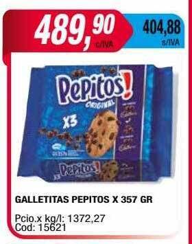 Maxiconsumo Galletitas pepitos oferta