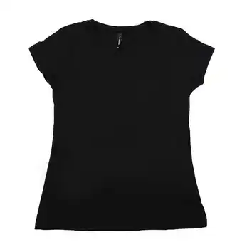 Coto Remera mujer basica color negra talle s oferta