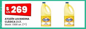 Walmart Lavandina ayudin 2lt oferta