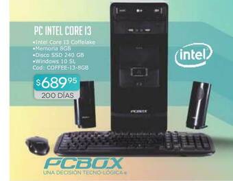 Cuotas del Sur Pcbox Pc Intel Core I3 oferta